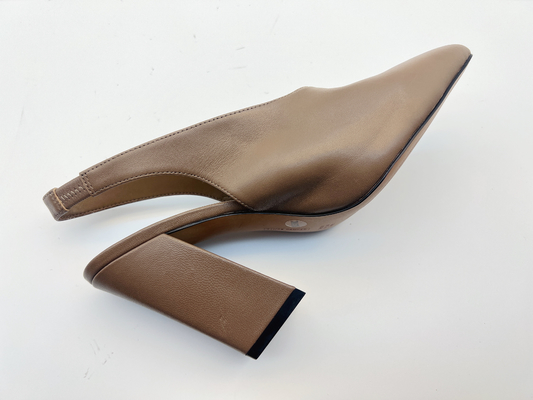 タンLadies Soft Leather Ltのサンダル5cmの流行のハイ ヒールのサンダル10インチ