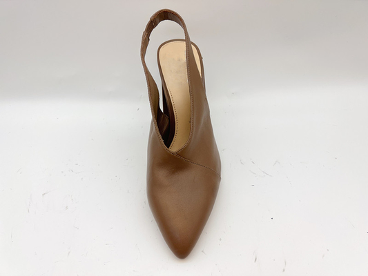 タンLadies Soft Leather Ltのサンダル5cmの流行のハイ ヒールのサンダル10インチ