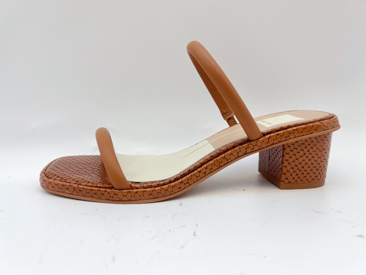 ブラウンの女性はつま先のスリッパ快適な2cmをCrocoの印刷物が付いている1本の革紐のスリッパ開ける