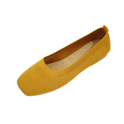 編まれた円形の頭部はFlats Shoesすべてのマッチの女性のなまけ者の女性を毎日平底